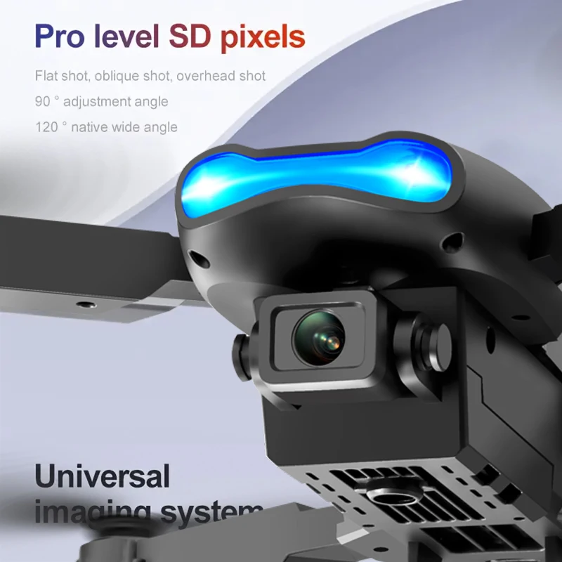 ZNLYRION Drone Toy Dual Camera FPV Drone Optical Flow Hover Foldable RC Quadcopter APP Path Flight Beginner Drone Toy