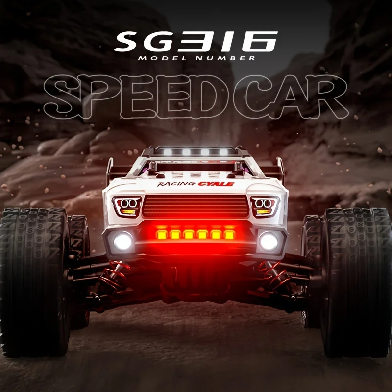 ZNLYRION RC Monster Truck 1:12 Scale 4WD Brushless Max 80KM/H 35A ESC Metal Drive Shaft Independent Suspension All Terrain RC Off-Road Racing Vehicle