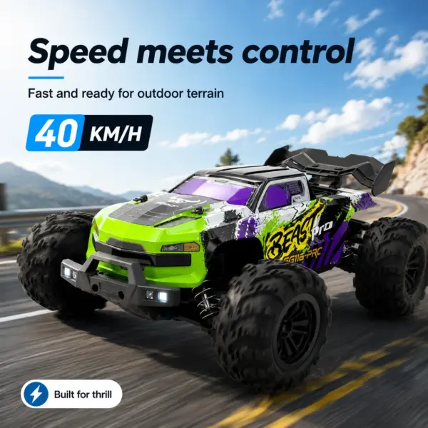 ZNLYRION RC Off-Road Truck SG116 PRO MAX 4WD Up to 40KM 80 KM/H Brushed/Brushless Optional All Terrain Monster Truck With LED Headlight 2.4G Remote Control RC Car Toys For Adults Kids