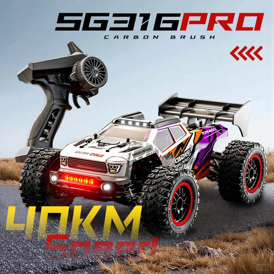 ZNLYRION RC Monster Truck 1:12 Scale 4WD Brushless Max 80KM/H 35A ESC Metal Drive Shaft Independent Suspension All Terrain RC Off-Road Racing Vehicle