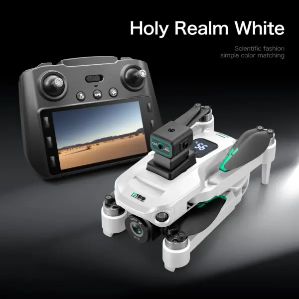 ZNLYRION Brushless GPS Drone with 8K Camera S159 5G FPV Optical Flow Hover and 20Mins Flight Time